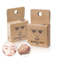 SHINY GIRL Microblading Eyebrow Marker Eyebrow Makeup Semi Permanent Positioning Measure Tool Eyebrow Positioning Line Dyeing Linen Thread Pigment Str