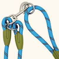 Hot Dog Leash Harnesses สำหรับสุนัขเดิน Slung ไหล่แฮนด์ฟรีสายจูงสุนัขวิ่ง Multifunctional Double-Head Leash