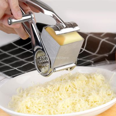 Stainless Steel 402 Stainless Steel Manual Cheese Grater Grinder Crushed Nuts Walnuts Peanut Garlic Crusher Mill Gadgets Tool