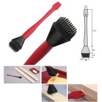 【100%-original】 4Pc/set Woodworking Glue brush tool kit Silicone brush Soft glue brush Flat Scraper Glue Tray Wood Gluing tools