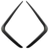 Car Carbon Fiber ABS Front Fog Light Trim Bezel Cover Trim Stickers for 4 Series G22 G23 G26 2020-2023