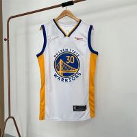 เสื้อผ้าบอลที่นิยมมากที่สุด เทรนด์บุคลิกภาพ NBA ครบรอบ 75 ปี Golden State Warriors เสื้อกีฬาบาสเก็ตบอล ปักลาย 30 Curry Jersey AHnefn20BFpehp38