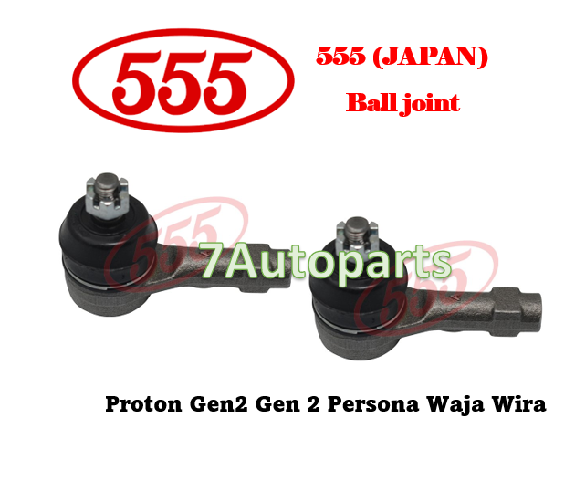 (2pc) 100 Original 555 Japan Tie Rod End Set SEI7301 for Proton Gen2