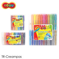 สีเทียนระบายน้ำ Dong-A TORU 6, 12 และ 24 สี