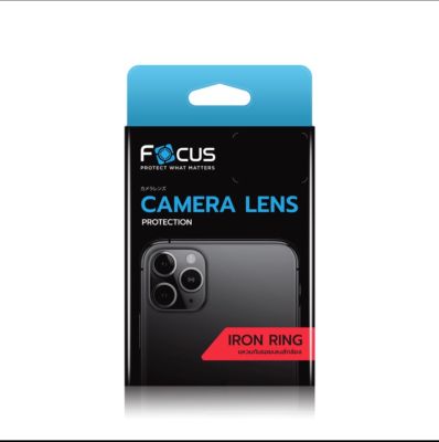 Focus IRON RING โฟกัส ไอโฟน ฟิล์มกันรอย แหวนกันรอยเลนส์กล้อง สำหรับ IP14Pro/14Promax