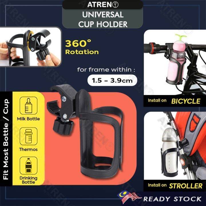 Stroller Bottle Holder Universal Drinks Holder for Bikes Baby Trolleys