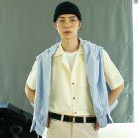เสื้อเชิ้ตฮาวาย ผ้าเนื้อนุ่ม เหมาะกับอากาศประเทศไทย ไม่ร้อนไม่คัน กระเป๋า1ข้าง