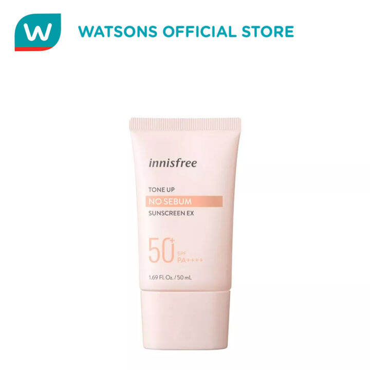 INNISFREE Tone Up No Sebum Sunscreen Ex SPF50+ PA++++ 50ml | Lazada PH