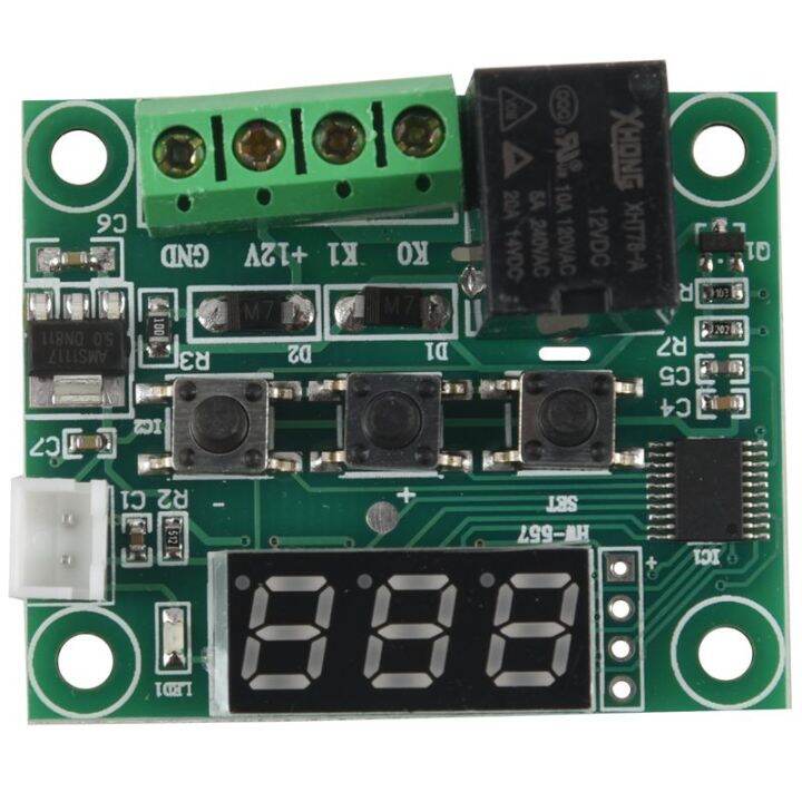 2x W1209 12V DC Digital Temperature Controller Board Mini Electronic