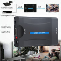1080P HDMI-compatible-Compatible to SCART Converter Audio Video Adapter with 1.5m SCART Cable for PS3 Xbox HD STB DVD
