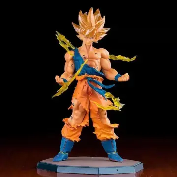 Hot Dragon Ball Son Goku Super Saiyan Anime Figure 22cm Goku DBZ