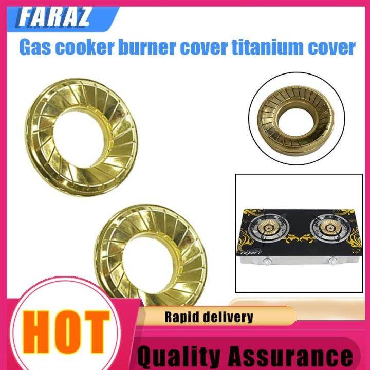 90 Titanium Universal Gas Hob Burner Cooker Gas Stove Top Cover Burner