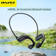 Awei A897BL không khí dẫn Tai nghe bluetooth 5.3 Tai nghe không dây thể