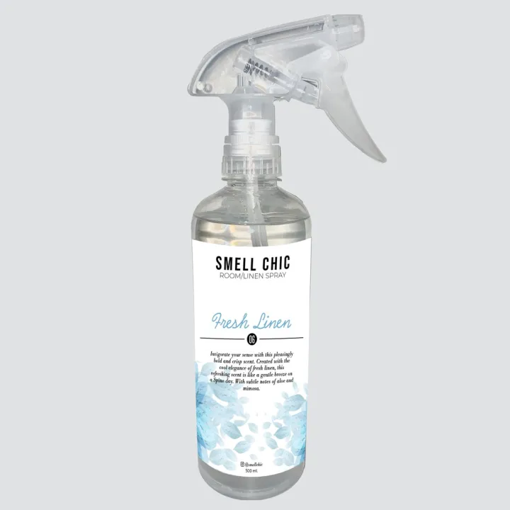 Smell Chic Fresh Linen Room Spray Lazada PH