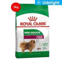 [EXP 09/2023] Royal Canin Mini Indoor Adult 3kg รอยัล คานิน อาหารสุนัขโต พันธุ์เล็ก เลี้ยงในบ้าน อายุ 10 เดือน – 8 ปี ขนาด 3กก. (1 ถุง)