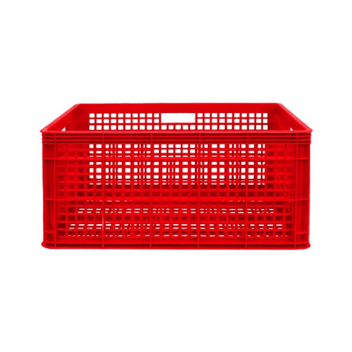 ลังผลไม้โปร่ง-gw-37-5x56-5x31-ซม-สีแดงperforated-fruit-crate-gw-37-5x56-5x31cm-red-สอบถามเพิ่มเติมได้จ้า