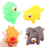 Dinosaur Toys Eyes Squeeze Toys Fidge Dinasour Toys Sensory Boys Girls Decompressed Toys Stress Reliever Good Gift For All Ages Squishy Toys