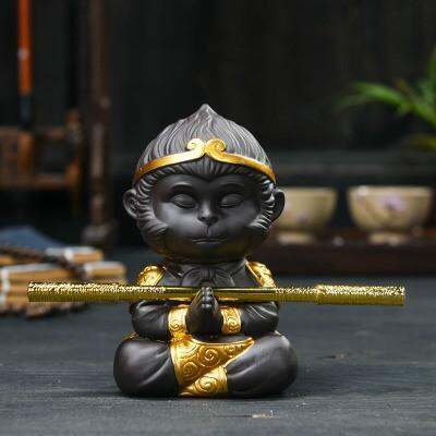 chinese-purple-clay-kung-fu-tea-set-tea-pet-monkey-king-tea-accessories-for-puer-oolong-tea-home-deco