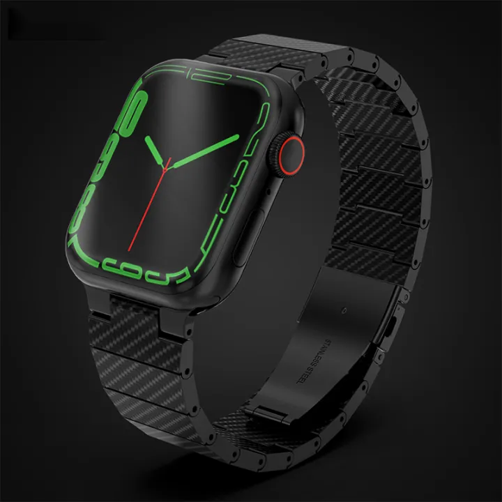 Carbon Fiber Band for Apple Watch Ultra band 49mm 8 45mm 41mm
