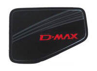 ครอบฝาถังน้ำมัน D-max 2020 รุ่นสูง โลโก้แดง ดำด้าน