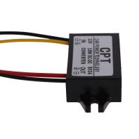 DC ไป DC Converter Regulator 12V to 5V 3A 15W LED แสดงแหล่งจ่ายไฟ