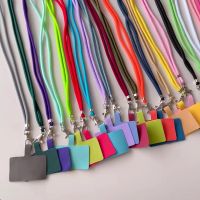 Universal Adjustable Phone Lanyard Anti-lost Lanyard Strap Detachable Colorful Neck Cord Phone Safety Tether Keychain Chain Rope