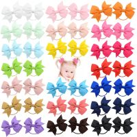 ♨✼☸ 20pcs/lot Grosgrain Ribbon Hair Bands Ponytail Holder Rubber Band For Baby Girls Handmade Hair Rope Scrunchie Hair Accessories