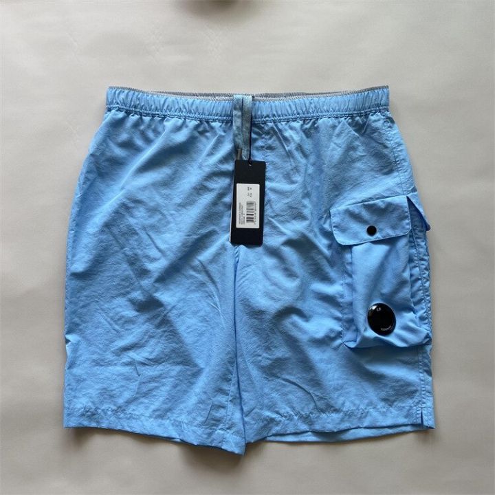 c-p-shorts-men-2023-new-summer-mens-casual-work-clothes-nylon-trendy-brand-quick-drying-shorts-for-youth-outing-beach-shorts