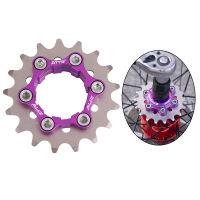 BolehDeals จักรยาน Single Speed Cassette Cog 17T/18T/19T/20T/21T/22T/23T Fixed Gear ชุดแปลงรองรับ Shimano 10/11สปีด HG Freehub