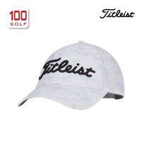 J.LINDEBERG Titleist！Korea ◕✴◇ Titleist Titleist Golf Hat Mens 23 New Breezer6 Mysterious White Ultra-Light Player Hat