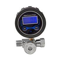 【hot】✵  Air Compressor Pressure Regulator Gauges Digital 1/4  200PSI