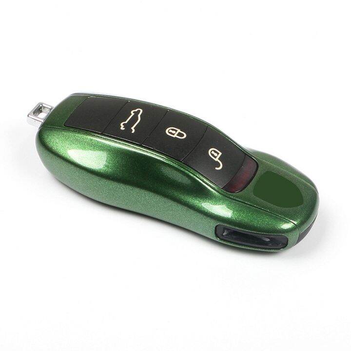 hot-cppppzlqhen-561-รถ-fob-remote-key-case-key-cover-key-shell-เปลี่ยนสำหรับ-porsche-718-911-panamera-cayman-cayenne-macan