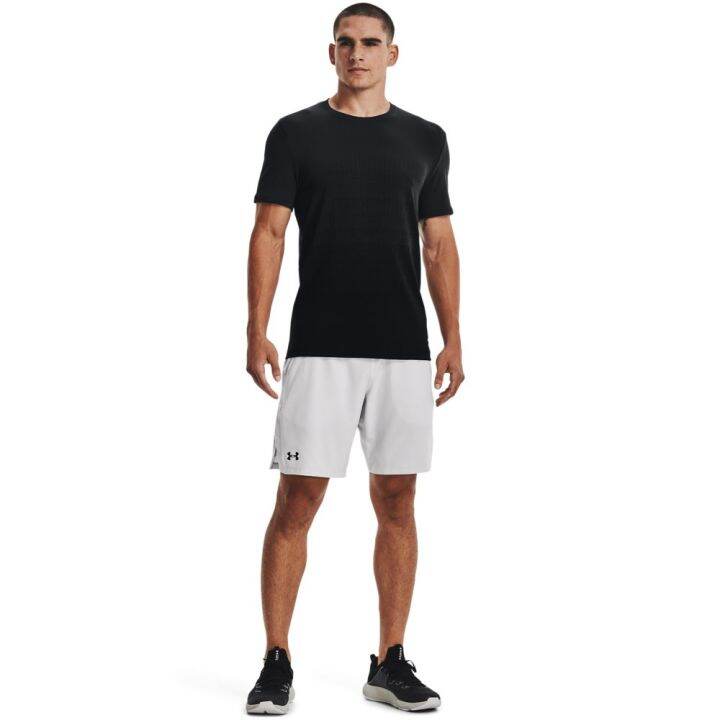 under-armour-ua-mens-seamless-lux-short-sleeve-อันเดอร์-อาร์เมอร์-เสื้อออกกำลังกายสำหรับผู้ชาย