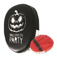 SUOTF Red Black Halloween Pumpkin Head Fighting Fero Fitness Sports Hand Target boxing gloves mma Tiger Muay Thai glove box pads