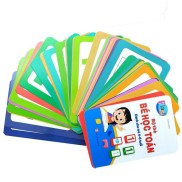 Bộ Thẻ Học Thông Minh Flashcard Bé Học Toán Cho Bé Từ 4 Đến 6 Tuổi Học Số