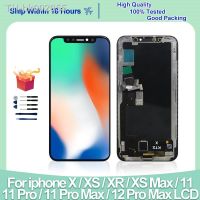 ✥ AAA OLED For iPhone X XR XS Max LCD Display Replacement Parts For iPhone 11 12 Pro Display Incell No Dead Pixel