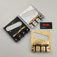 【CW】 Gold Silver Black WILKINSON- WTB Guitar Bridge Vintage Telecaster- Compensated Brass Saddle Made in Korea