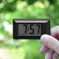 ♦∋△ Ultra-thin LCD Digital Display Car Vehicle Dashboard Clock with Calendar Display Mini Portable Automobile Accessories