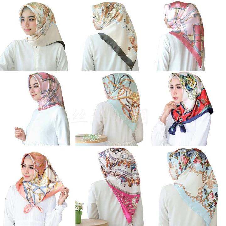 Tudung Bawal Scarf Tudung Satin Tudung | Lazada