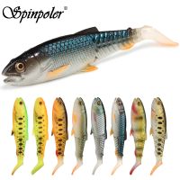 【DT】hot！ Spinpoler The Soft Swimbait 65mm/85mm/105mm/120mm Cannibal Baits Artificial Fishing Lures Silicone Shad Worm Bass