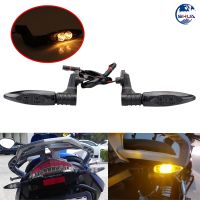 12V Smoke Rear LED Turn Signal Yellow Light Indicator Blinker ABS Plastic For BMW C 600 SPORT F 650 700 800 GS ADVENTURE