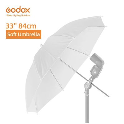 สินค้าขายดี+++ พร้อมส่ง Godox 33นิ้ว/84cm เซนติเมตรสตูดิโอถ่ายภาพ Reflector diffuser ร่มที่เป็นประโยชน์ professional สตูดิโอถ่ายภาพ