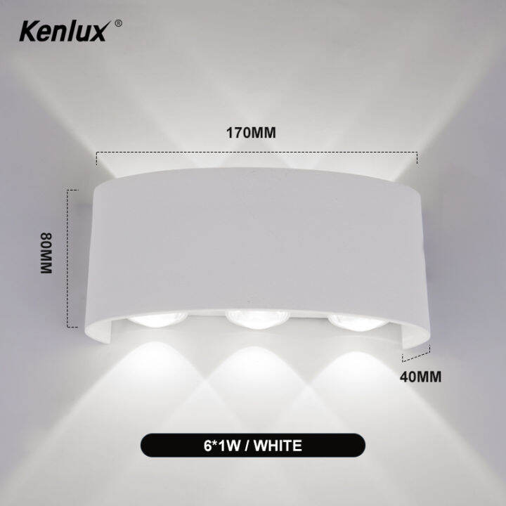 1 LED Wall Lamp Motion Sensor Light Fixture Indoor Wall Sconce Stair