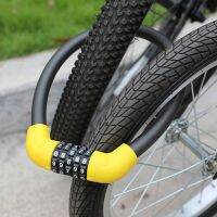 【LZ】☃♚❡  Bike Lock 5-Digit MTB Bike Segurança Fechaduras Combinação Scooter Anti-Theft Wire Lock Cable Coil Ring Lock Acessórios de bicicleta
