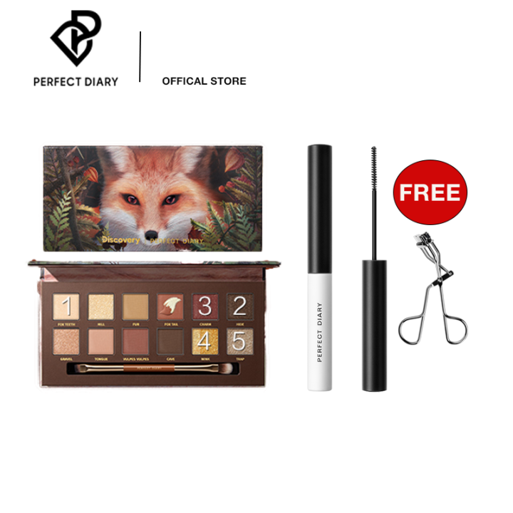 Perfect Diary Explorer Eyeshadow Palette Set Rich Colour Payoff Eyeshadow Palette Matte Eye