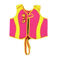 2023 New Baby Childrens Cartoon Buoyancy Vest Swimming Lifejacket Beach Childrens Swimwear Beginner Floating Safety Lifejacket  Life Jackets