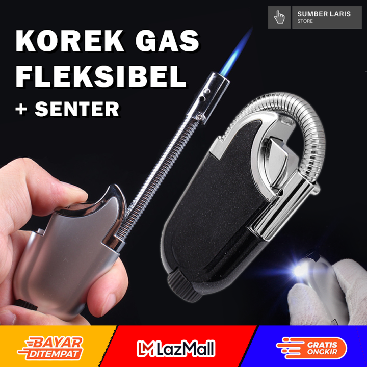 Firetric Mancis Korek Pemantik Api Jet Telescopic Torch Korek Api Gas