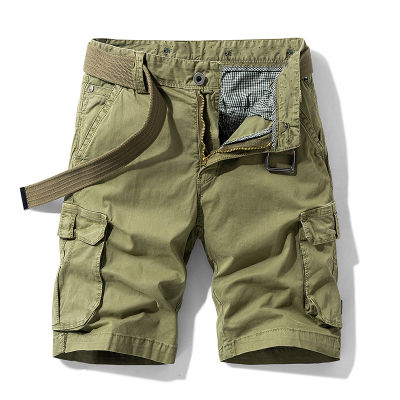 Summer Men Cargo Shorts Casual Cotton Shorts Male Jogger Shorts Mens Brand Clothing Male Loose Work Shorts Man Military Shorts