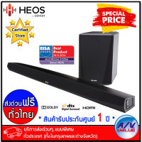 Denon HEOS HomeCinema 2.1 Channel Wireless Soundbar and Subwoofer System ลำโพง ซาวด์บาร์ - Black - บริการส่งด่วนแบบพิเศษ ทั่วประเทศ By AV Value