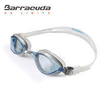 Barracuda Comition แว่นตาว่ายน้ำ Anti-Fog UV Protection Racing สำหรับผู้ใหญ่72755สีฟ้า